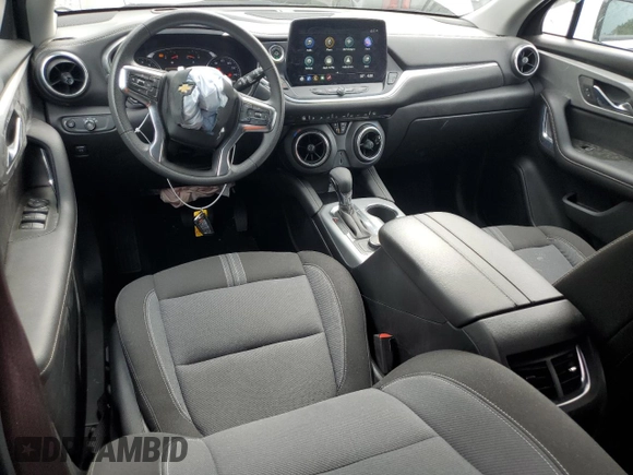 2023 Chevrolet Blazer LT with VIN 3GNKBCR46PS186485, listed as a Copart auction lot 57138845 with 31,588 mi miles and Salvage title. Bid and sale history available at DreamBid. Image 8.