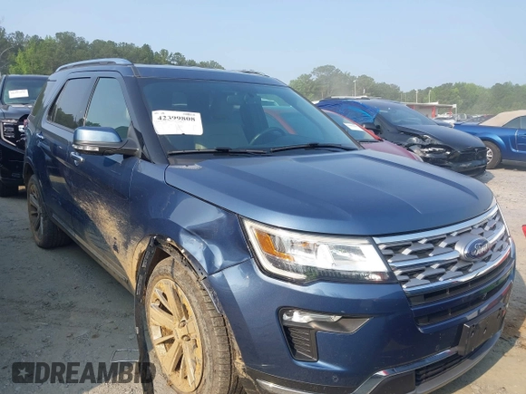 2018 Ford Explorer Limited with VIN 1FM5K7F86JGB74522, listed as a IAAI auction lot 42399808 with 49,004 mi miles and . Bid and sale history available at DreamBid. Image 13.