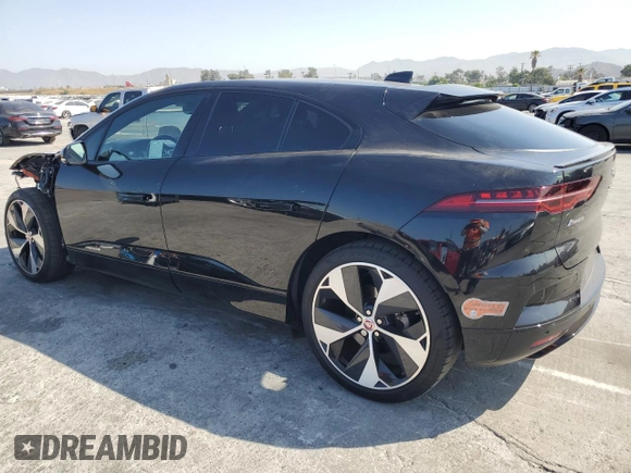 2020 Jaguar I-Pace HSE with VIN SADHD2S13L1F79208, listed as a Copart auction lot 64900084 with 43,668 mi miles and Salvage title. Bid and sale history available at DreamBid. Image 2.