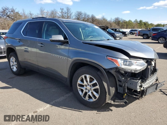 2018 Chevrolet Traverse LT Cloth with VIN 1GNEVGKW4JJ197842, listed as a Copart auction lot 52375565 with 81,095 mi miles and Salvage Title. Bid and sale history available at carsss.com. Image 4.