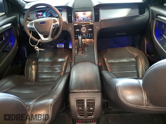 2013 Ford Taurus SHO z VIN 1FAHP2KT8DG157330, wystawiony jako Copart lot #59933015 z przebiegiem 148 865 mil mil oraz Czysty tytuł • Clean title. Historia ofert i sprzedaży dostępna na DreamBid. Obrazek 8.