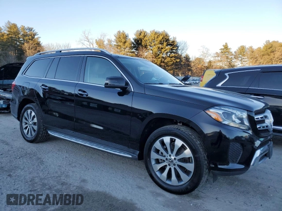 2018 Mercedes-Benz GLS 450 with VIN 4JGDF6EE5JB092019, listed as a Copart auction lot 43692854 with 165,908 mi miles and . Bid and sale history available at DreamBid. Image 4.