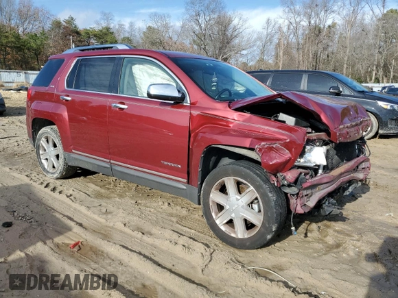 2011 GMC Terrain SLT-2 with VIN 2CTFLXE58B6286435, listed as a Copart auction lot 89169125 with 164,335 mi miles and Non Repairable. Bid and sale history available at carsss.com. Image 4.