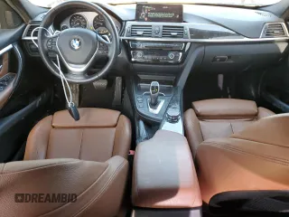 2016 BMW 3 Series 328i with VIN WBA8E9C52GK647432, listed as a Copart auction lot 48344095 with 77,960 mi miles and Salvage Title. Bid and sale history available at DreamBid. Image 8.