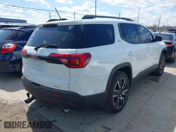 2019 GMC Acadia SLT with VIN 1GKKNULS1KZ300034, listed as a IAAI auction lot 41900362 with 31,901 mi miles and . Bid and sale history available at DreamBid. Image 4.