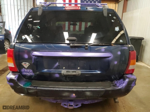 2004 Jeep Grand Cherokee Limited with VIN 1J4GW58S44C198838, listed as a Copart auction lot 55855314 with 114,814 mi miles and Salvage Title. Bid and sale history available at carsss.com. Image 6.