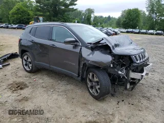 2018 Jeep Compass Limited z VIN 3C4NJDCB6JT436704, wystawiony jako Copart lot #59470265 z przebiegiem 84 581 mil mil oraz Szkoda całkowita • Salvage title. Historia ofert i sprzedaży dostępna na DreamBid. Obrazek 4.