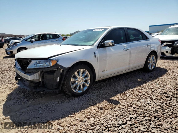 2012 Lincoln MKZ Hybrid with VIN 3LNDL2L30CR820914, listed as a Copart auction lot 52458625 with 127,905 mi miles and Salvage Title. Bid and sale history available at DreamBid. Image 1.