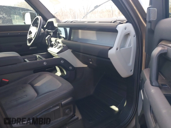2021 Land Rover Defender S with VIN SALEJERX5M2041372, listed as a IAAI auction lot 41732008 with 62,233 mi miles and . Bid and sale history available at DreamBid. Image 5.