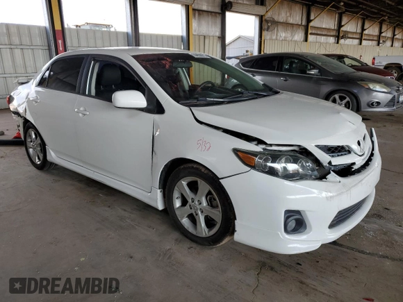2013 Toyota Corolla L with VIN 5YFBU4EE8DP197925, listed as a Copart auction lot 55653975 with 155,971 mi miles and Salvage Title. Bid and sale history available at DreamBid. Image 4.