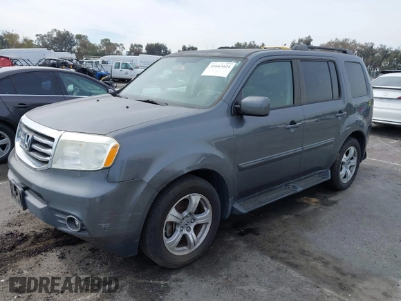 2013 Honda Pilot EX-L with VIN 5FNYF3H54DB010833, listed as a IAAI auction lot 41663424 with 108,264 mi miles and . Bid and sale history available at DreamBid. Image 17.