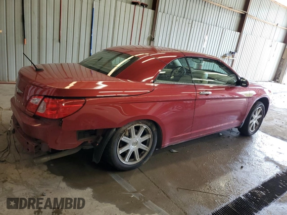 2008 Chrysler Sebring Limited с VIN 1C3LC65M88N102877, выставлен на аукционе Copart как лот 64586245 с пробегом Не указан миль и Списание • Salvage title. История ставок и продаж доступна на DreamBid. Изображение 3.