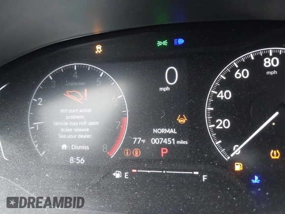 2024 Honda Civic Sport with VIN 2HGFE2F59RH519889, listed as a IAAI auction lot 41598192 with 7,451 mi miles and . Bid and sale history available at DreamBid. Image 15.