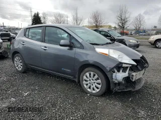 2015 Nissan LEAF S with VIN 1N4AZ0CP1FC331217, listed as a Copart auction lot 48134395 with 51,884 mi miles and Salvage Title. Bid and sale history available at DreamBid. Image 4.