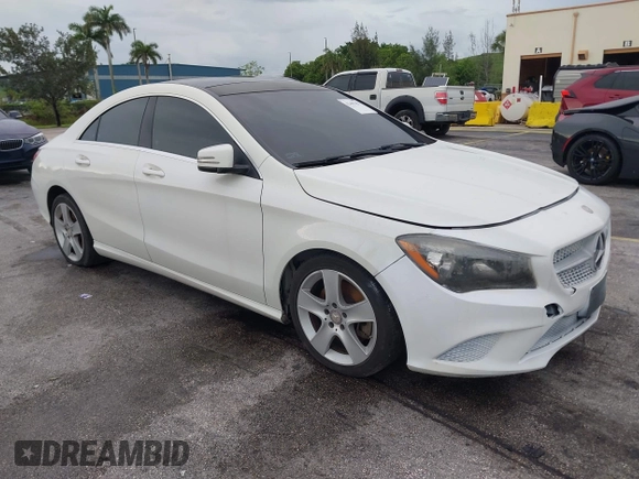 2015 Mercedes-Benz CLA 250 with VIN WDDSJ4GB3FN255103, listed as a IAAI auction lot 42405451 with Not provided miles and . Bid and sale history available at DreamBid. Image 1.