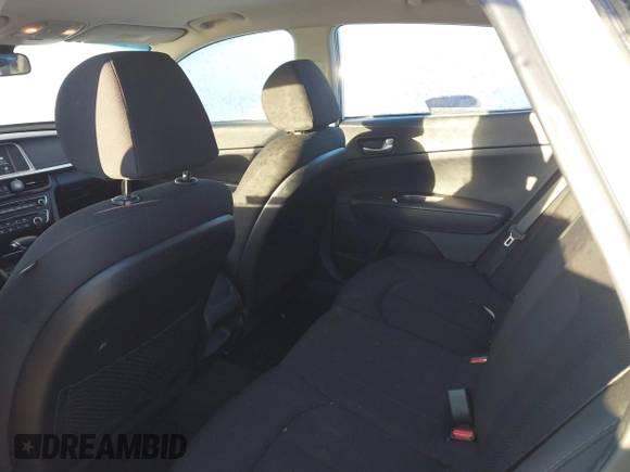 2019 Kia Optima LX with VIN 5XXGT4L33KG339985, listed as a IAAI auction lot 41218499 with 119,007 mi miles. Bid and sale history available at carsss.com. Image 8.