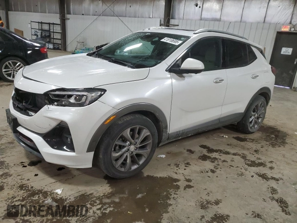 2020 Buick Encore GX Essence with VIN KL4MMFS28LB126732, listed as a Copart auction lot 41818695 with 52,627 mi miles and Salvage title. Bid and sale history available at DreamBid. Image 1.