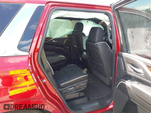 2021 Cadillac Escalade Premium Luxury z VIN 1GYS4BKL6MR453583, wystawiony jako IAAI lot #42129264 z przebiegiem 11 322 mil mil oraz . Historia ofert i sprzedaży dostępna na DreamBid. Obrazek 8.