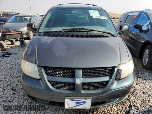 2002 Dodge Caravan SE with VIN 1B4GP24362B678508, listed as a Copart auction lot 65430234 with 198,309 mi miles and Salvage Title. Bid and sale history available at carsss.com. Image 5.