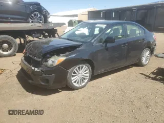 2013 Subaru Impreza Premium z VIN JF1GJAE65DH014570, wystawiony jako Copart lot #52700105 z przebiegiem 55 620 mil mil oraz Szkoda całkowita • Salvage title. Historia ofert i sprzedaży dostępna na DreamBid. Obrazek 1.