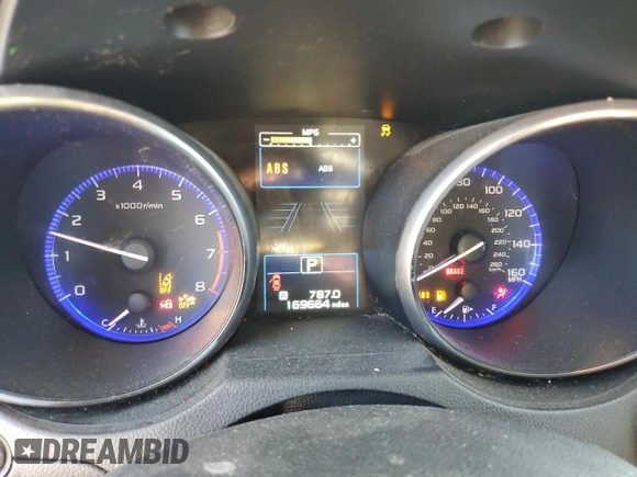 2016 Subaru Outback Limited with VIN 4S4BSENC9G3325981, listed as a Copart auction lot 53129535 with 169,664 mi miles and Salvage title. Bid and sale history available at DreamBid. Image 9.