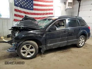2014 Subaru Outback Limited with VIN 4S4BRBLC1E3263096, listed as a Copart auction lot 49550635 with Not Provided miles and Salvage Title. Bid and sale history available at DreamBid. Image 1.