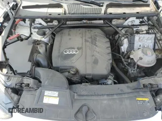 2021 Audi Q5 with VIN WA1AABFY3M2078576, listed as a Copart auction lot 55746134 with 56,350 mi miles and Clean title. Bid and sale history available at DreamBid. Image 12.