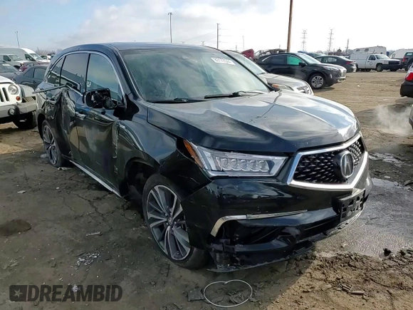 2019 Acura MDX Sport Hybrid w/Technology Pkg with VIN 5J8YD7H51KL001211, listed as a Copart auction lot 83173544 with 83,942 mi miles and Salvage Title. Bid and sale history available at carsss.com. Image 11.