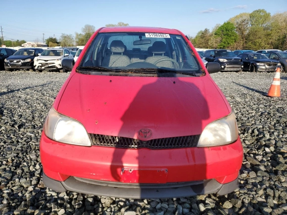2002 Toyota ECHO with VIN JTDBT123420207717, listed as a Copart auction lot 51985925 with 270,811 mi miles and Clean Title. Bid and sale history available at DreamBid. Image 5.