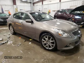 2013 Infiniti G37 x with VIN JN1CV6AR1DM354738, listed as a Copart auction lot 43964115 with 123,241 mi miles and Non Repairable. Bid and sale history available at DreamBid. Image 4.