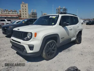 2022 Jeep Renegade Altitude z VIN ZACNJDE11NPN71555, wystawiony jako Copart lot #48866155 z przebiegiem 80 008 mil mil oraz Szkoda całkowita • Salvage title. Historia ofert i sprzedaży dostępna na DreamBid. Obrazek 1.