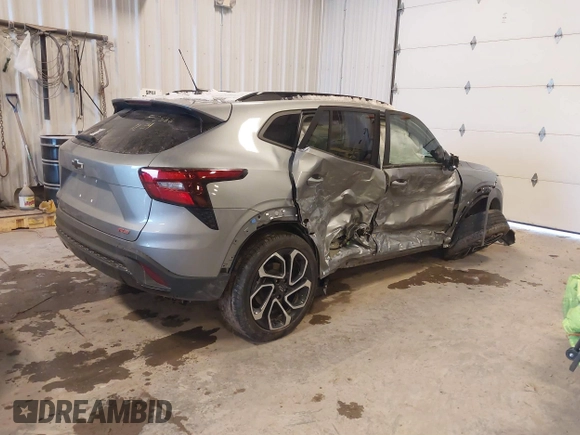 2024 Chevrolet Trax 2RS with VIN KL77LJE22RC206709, listed as a IAAI auction lot 41276047 with 15,713 mi miles and . Bid and sale history available at DreamBid. Image 4.