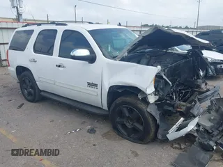 2012 Chevrolet Tahoe LT with VIN 1GNSCBE0XCR262846, listed as a IAAI auction lot 41953268 with 260,343 mi miles and . Bid and sale history available at DreamBid. Image 1.