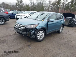 2013 Honda CR-V EX with VIN 5J6RM4H5XDL053452, listed as a IAAI auction lot 41790434 with 195,511 mi miles. Bid and sale history available at carsss.com. Image 2.