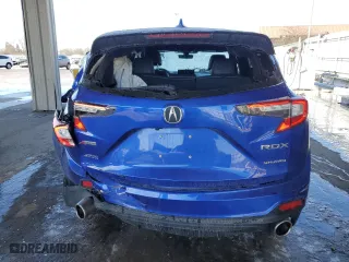 2023 Acura RDX w/A-Spec Package with VIN 5J8TC2H63PL001498, listed as a Copart auction lot 44694815 with 28,569 mi miles and Salvage Title. Bid and sale history available at carsss.com. Image 6.