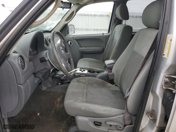 2006 Jeep Liberty Limited with VIN 1J4GL58K06W222143, listed as a Copart auction lot 44843755 with 181,116 mi miles and Salvage Title. Bid and sale history available at carsss.com. Image 7.