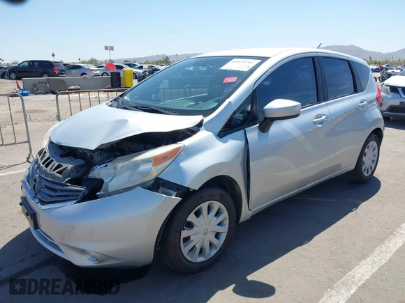 2015 Nissan Note S Plus with VIN 3N1CE2CP7FL403961, listed as a IAAI auction lot 41874783 with 150,142 mi miles and . Bid and sale history available at DreamBid. Image 2.