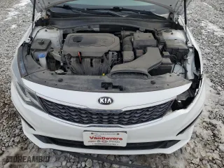 2019 Kia Optima LX with VIN 5XXGT4L35KG370428, listed as a Copart auction lot 46633935 with 39,323 mi miles and Salvage Title. Bid and sale history available at carsss.com. Image 13.