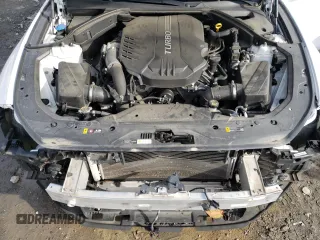 2019 Genesis G70 Advanced with VIN KMTG74LE1KU026404, listed as a Copart auction lot 81963124 with 65,918 mi miles and Salvage Title. Bid and sale history available at DreamBid. Image 11.