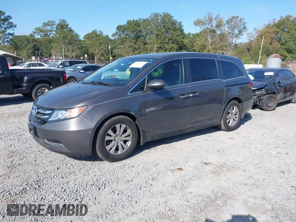 2016 Honda Odyssey EX-L with VIN 5FNRL5H65GB022236, listed as a IAAI auction lot 40761542 with 236,979 mi miles. Bid and sale history available at carsss.com. Image 17.