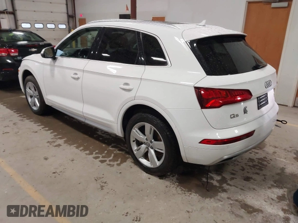 2018 Audi Q5 Premium Plus with VIN WA1BNAFY3J2236543, listed as a IAAI auction lot 41936777 with 86,994 mi miles. Bid and sale history available at carsss.com. Image 3.