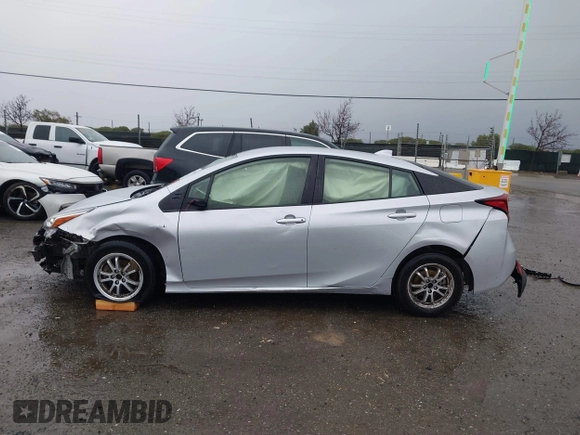 2022 Toyota Prius L Eco with VIN JTDKAMFU1N3177055, listed as a IAAI auction lot 41506862 with 121,318 mi miles and . Bid and sale history available at DreamBid. Image 15.