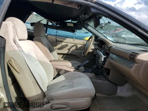 2004 Chrysler Sebring LXi with VIN 1C3EL55R94N335286, listed as a Copart auction lot 51489625 with 86,307 mi miles and Salvage Title. Bid and sale history available at DreamBid. Image 7.