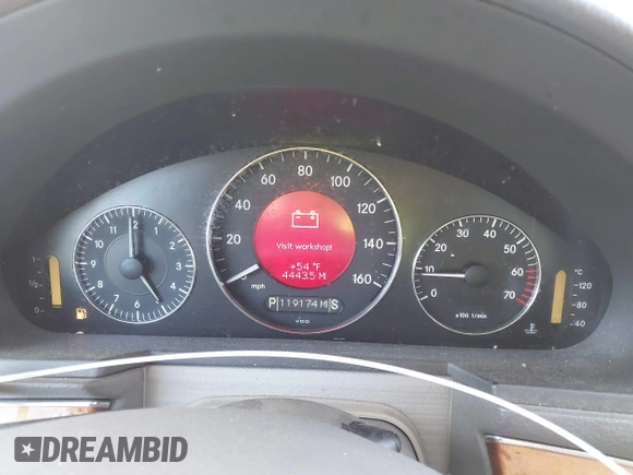 2003 Mercedes-Benz E 320 z VIN WDBUF65J33A347873, wystawiony jako IAAI lot #41568345 z przebiegiem 119 174 mil mil oraz . Historia ofert i sprzedaży dostępna na DreamBid. Obrazek 7.