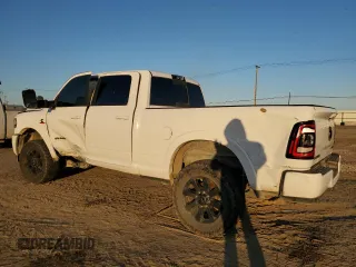 2021 Ram 2500 Laramie with VIN 3C6UR5FL1MG558518, listed as a Copart auction lot 44260685 with 65,240 mi miles and Salvage Title. Bid and sale history available at carsss.com. Image 2.
