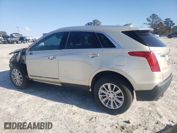 2017 Cadillac XT5 FWD with VIN 1GYKNARS0HZ124016, listed as a Copart auction lot 43510905 with 10,552 mi miles and Salvage Title. Bid and sale history available at carsss.com. Image 2.