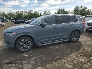 2020 Volvo XC90 Momentum z VIN YV4A22PK6L1608358, wystawiony jako Copart lot #55297905 z przebiegiem 59 989 mil mil oraz Szkoda całkowita • Salvage title. Historia ofert i sprzedaży dostępna na DreamBid. Obrazek 1.