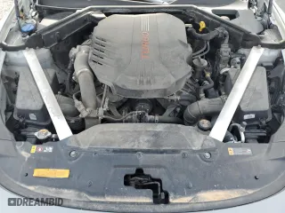 2020 Kia Stinger GT2 with VIN KNAE55LC4L6072117, listed as a Copart auction lot 49027215 with 64,397 mi miles and Salvage Title. Bid and sale history available at carsss.com. Image 12.
