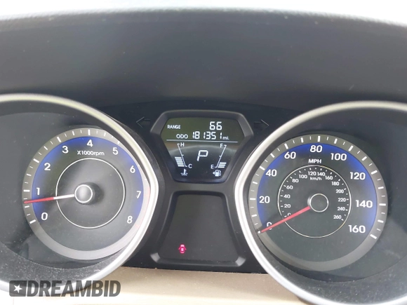 2012 Hyundai Elantra Limited with VIN KMHDH4AEXCU475126, listed as a IAAI auction lot 42061928 with 181,351 mi miles. Bid and sale history available at carsss.com. Image 7.