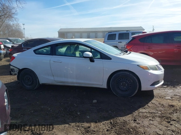 2012 Honda Civic Cpe LX with VIN 2HGFG3B54CH564669, listed as a IAAI auction lot 41680165 with 82,502 mi miles. Bid and sale history available at carsss.com. Image 14.